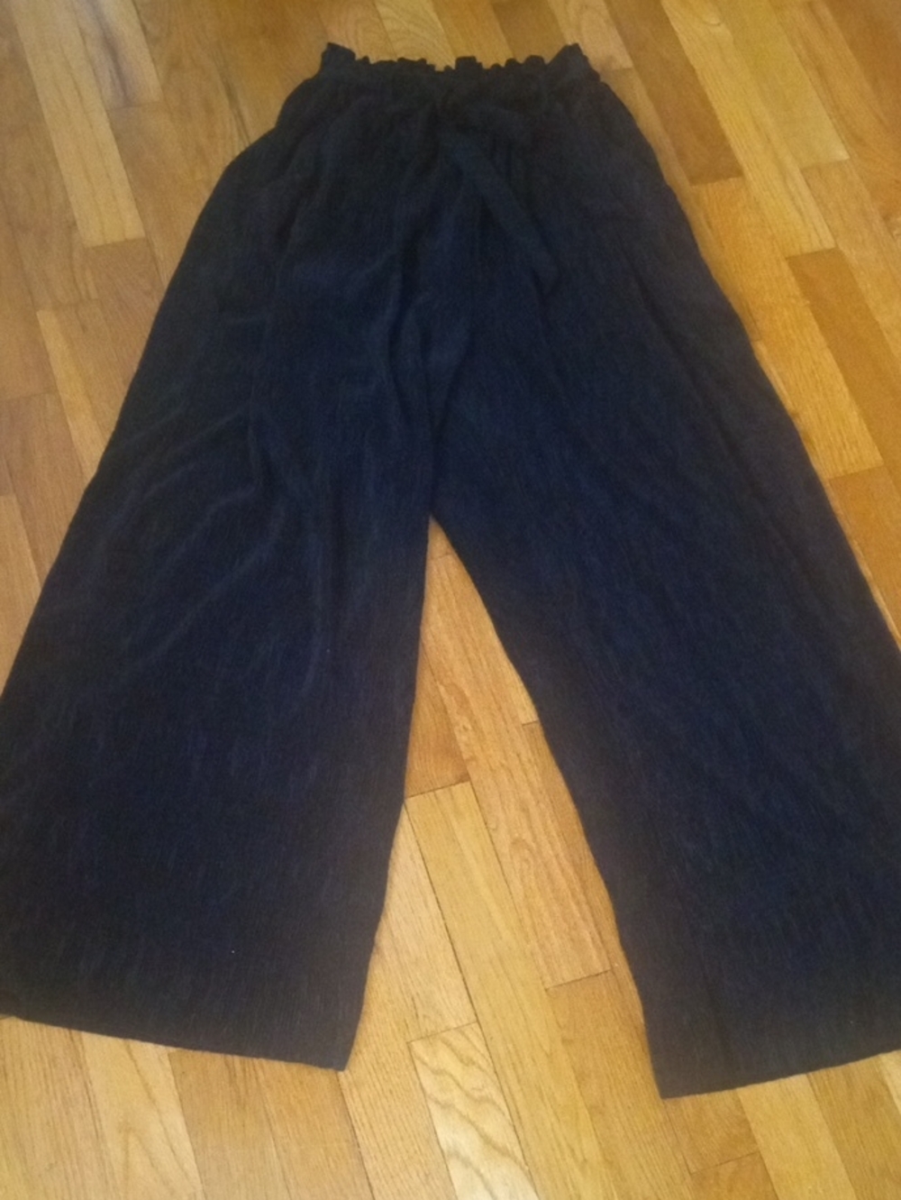 Wide Leg Elastic Waist Pants - Black LuLaRoe, small